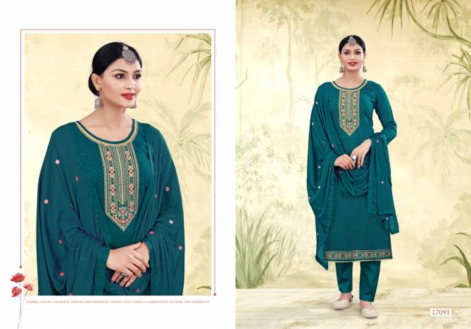 Panch Ratna Shamita 17091-17094 Dress Material Catalog